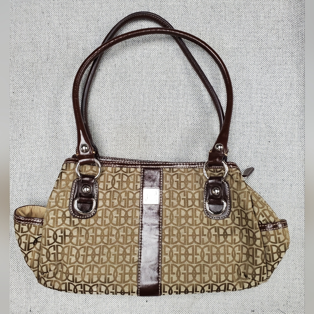 Giani Bernini Brown Designer Satchel Tote Bag